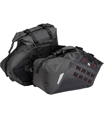 Amazon.com: XUEFUXI Motorcycle Convient Journey Saddlebag for